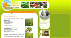 Desktop Screenshot of croqnature-cantal.com
